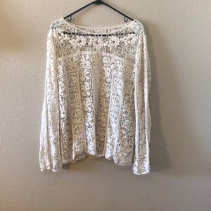 Lace long sleeve
